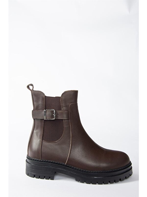 N5552572 Kahverengi Kadın Bot - Görsel 4