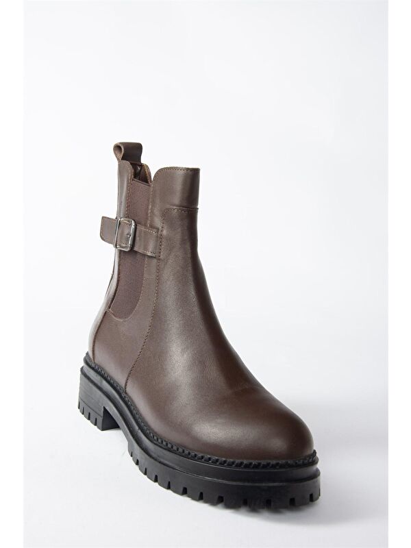 N5552572 Kahverengi Kadın Bot - Görsel 5