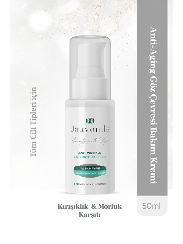 Jeuvenile Göz Çevresi Kırışıklık, Morluk ve Şişlik Karşıtı Anti-aging Krem