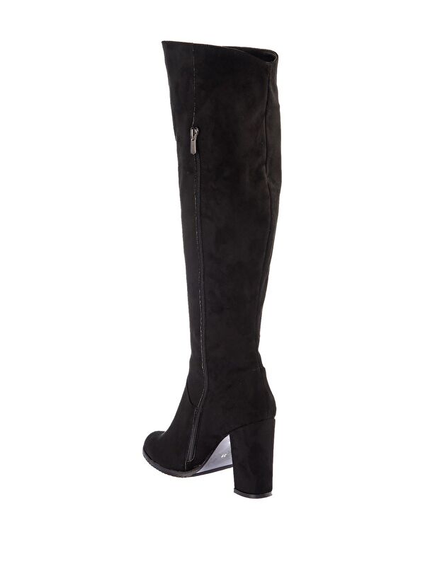 A654018002 Siyah Kadın Çizme - Görsel 6