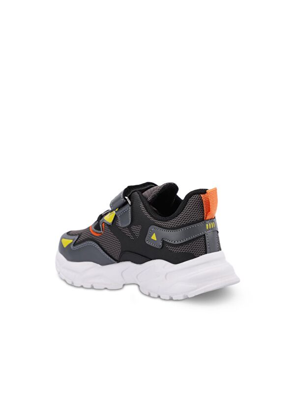 KAJAL I Sneaker Erkek Çocuk Ayakkabı Koyu Gri - Görsel 4