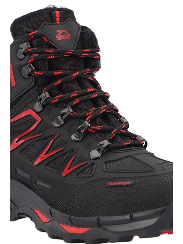 HARDEEP IN Unisex Çocuk Bot Siyah / Kırmızı - Görsel 5