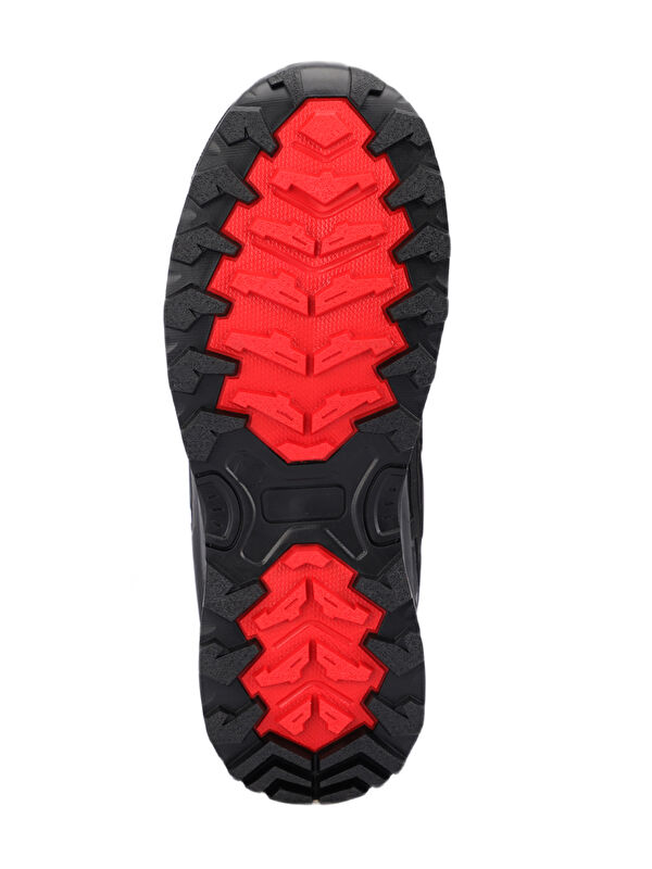 HARDEEP IN Unisex Çocuk Bot Siyah / Kırmızı - Görsel 8