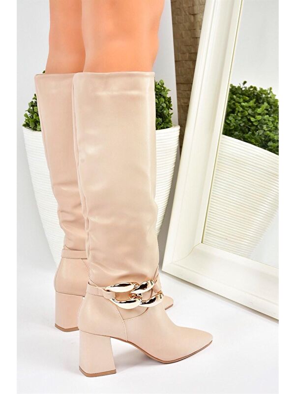 L5729510 Ten Kadın Çizme - Görsel 3