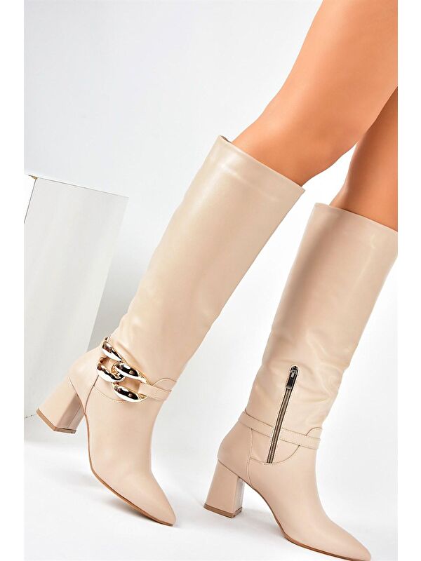 L5729510 Ten Kadın Çizme - Görsel 4