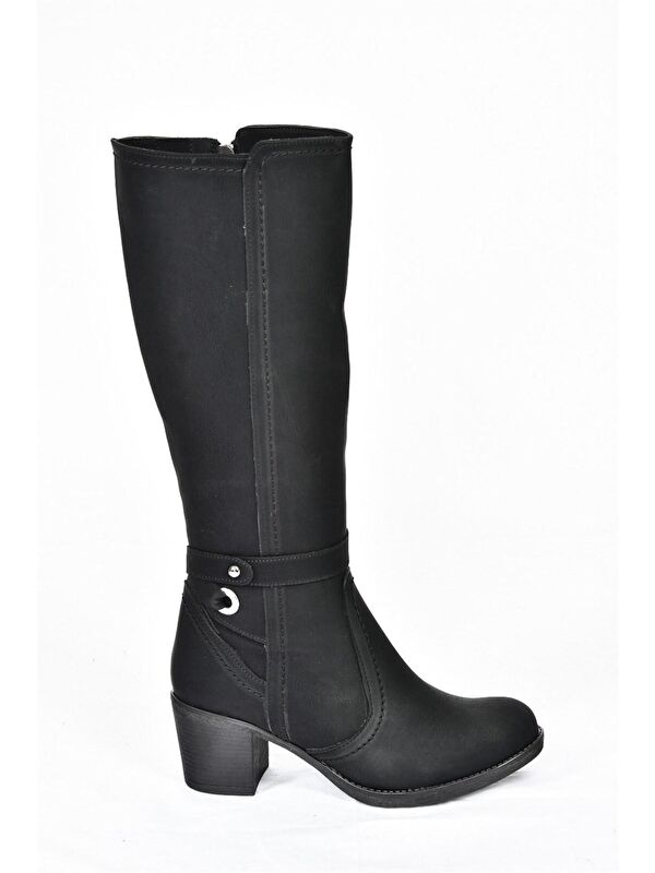 L6742112 Siyah Kadın Çizme - Görsel 6