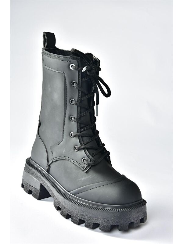 N9730002 Siyah Kadın Bot - Görsel 4