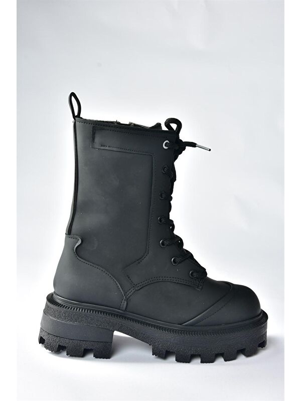 N9730002 Siyah Kadın Bot - Görsel 5