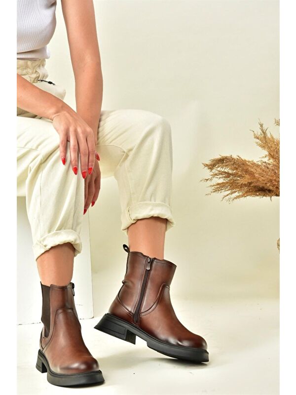 N6742600 Taba Kadın Bot - Görsel 4