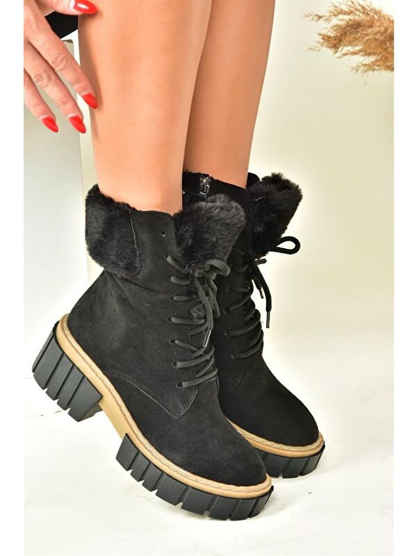N8201710 Siyah Kadın Bot - Görsel 2