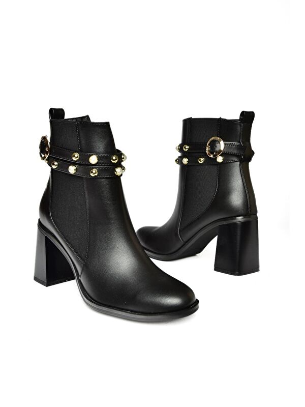 R5181011 Siyah Kadın Bot - Görsel 8