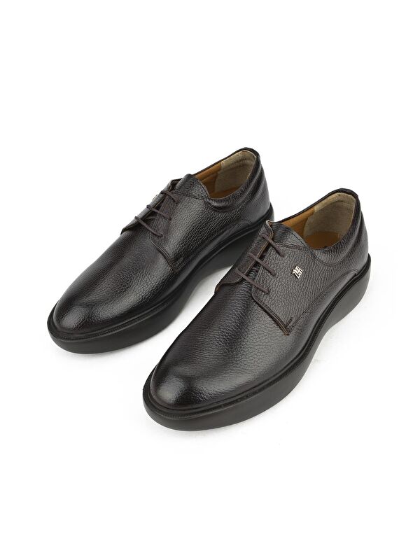 Erkek Hakiki Deri Ayakkabı 1531023Z70900 Kahve - Görsel 6