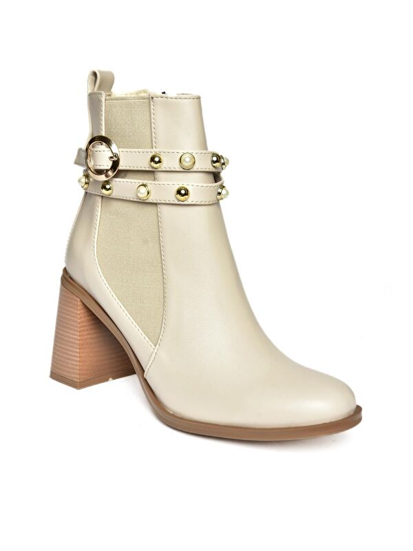 R5181011 Bej Kadın Bot - Görsel 6