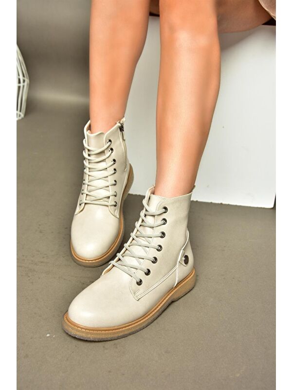 R3748216 Bej Kadın Bot - Görsel 4