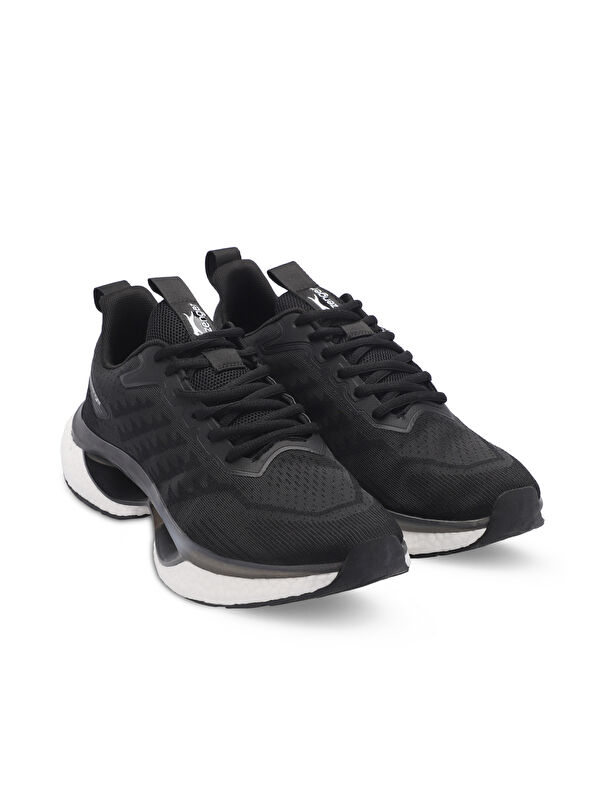 WILLOCK Erkek Sneaker Ayakkabı Siyah / Beyaz - Görsel 3