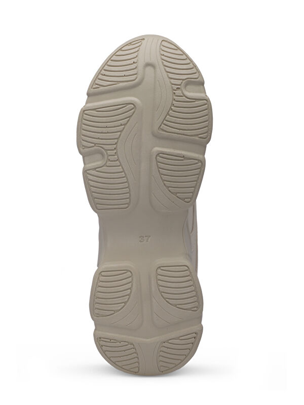 ZUSA Kadın Sneaker Ayakkabı Bej - Görsel 8