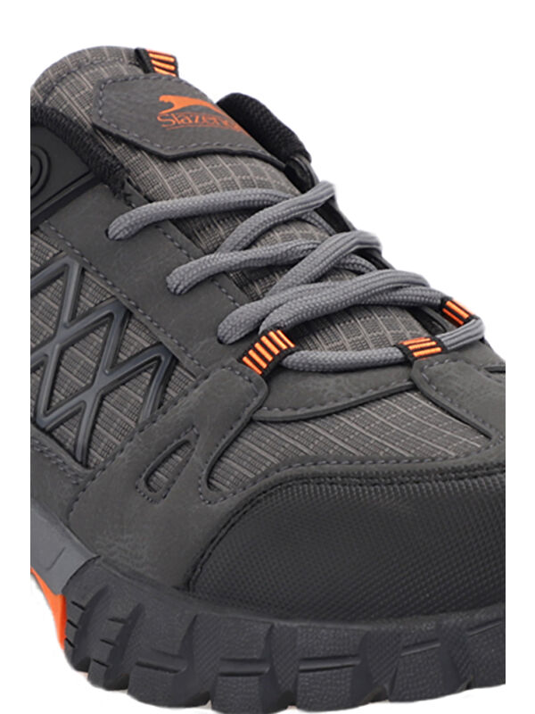 ZHENG Erkek Bot Koyu Gri - Görsel 5