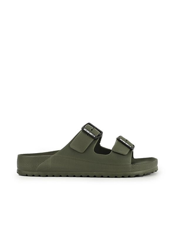 LEE Kadın Terlik Haki / Yeşil - Görsel 3