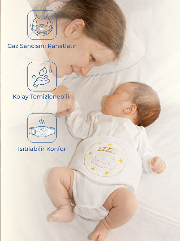 Babyjem Kiraz Çekirdekli Kemer Ekru