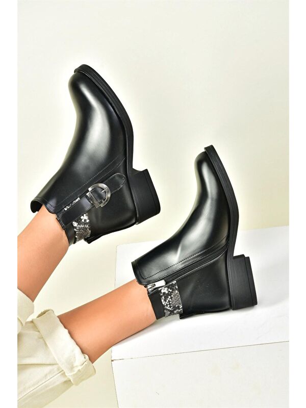 N5184001 Siyah Kadın Bot - Görsel 3