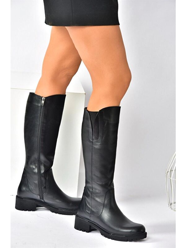 N6542261 Siyah Kadın Çizme - Görsel 3