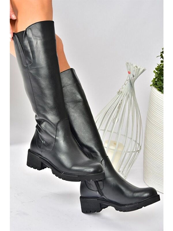 N6542261 Siyah Kadın Çizme - Görsel 4