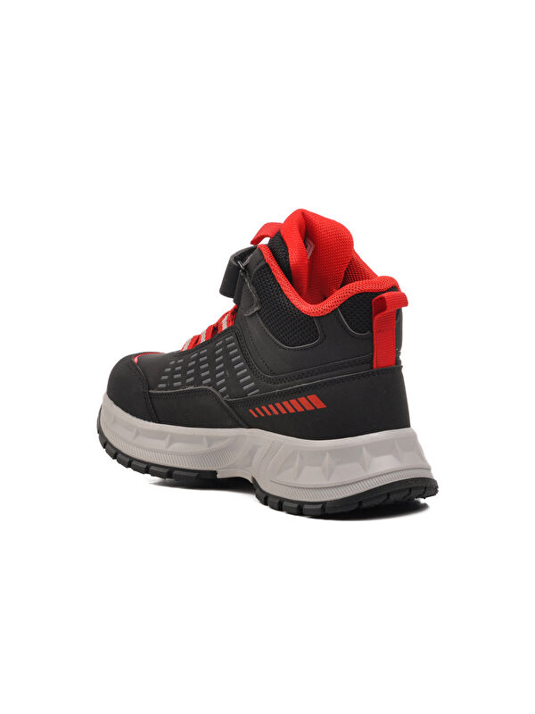 Siyah Poliüretan Çocuk Outdoor Bot Tiger F - Görsel 5