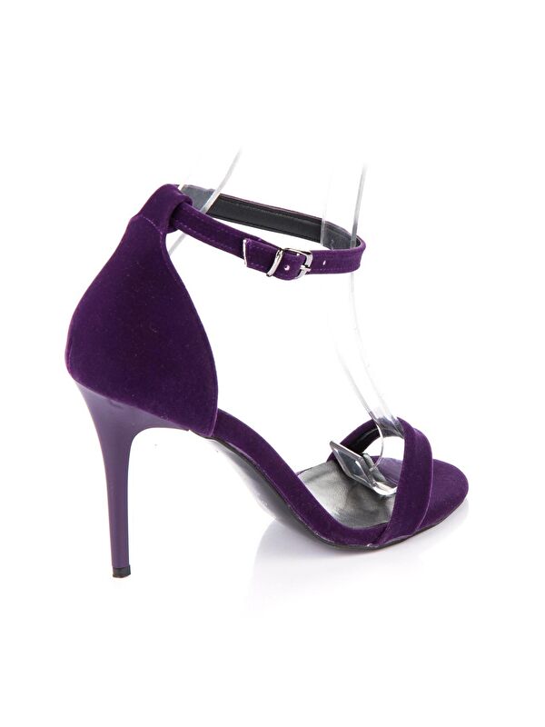 Mor Kadın Topuklu Ayakkabı 9922112602 - Görsel 5