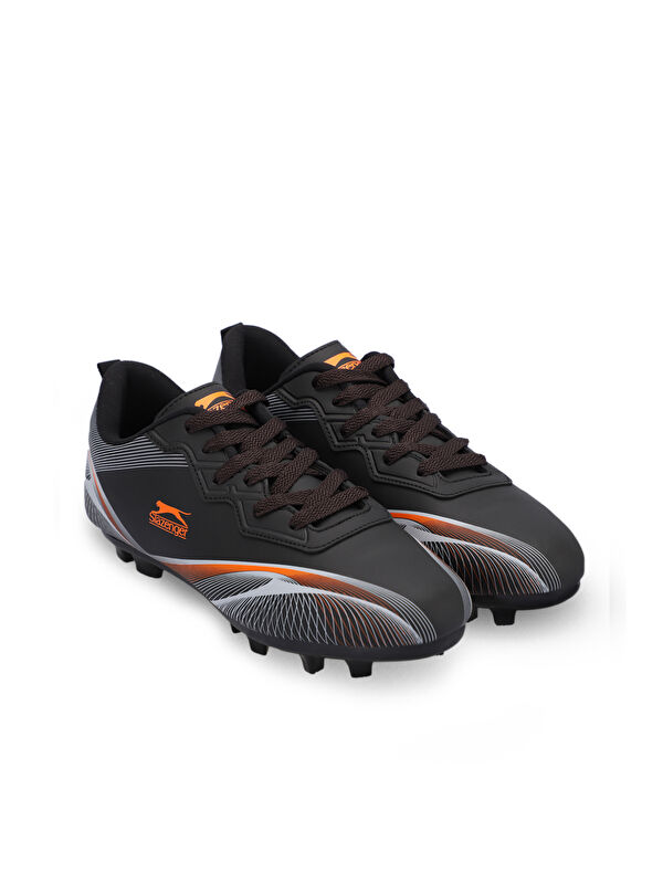 MARCELL KRP Erkek Çocuk Futbol Ayakkabı Siyah / Turuncu - Görsel 3