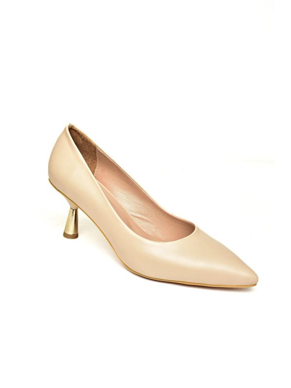 U6760340 Ten Kadın Topuklu Ayakkabı - Görsel 3