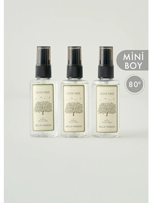 Bella Maison Olive Tree Kolonya 3'lü Yeşil (50 ml)