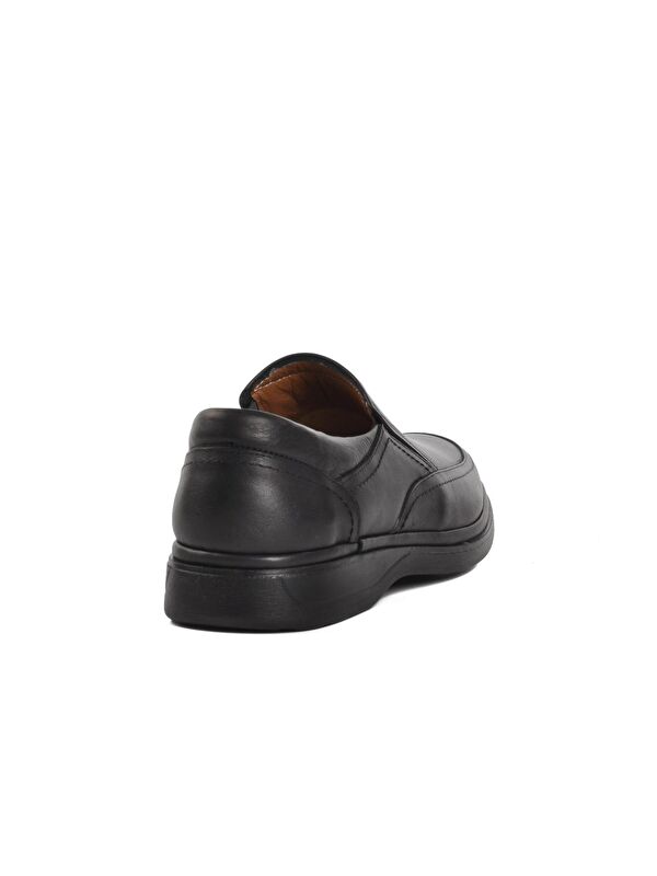 Siyah Hakiki Deri Erkek Klasik Ayakkabı 216 - Görsel 5