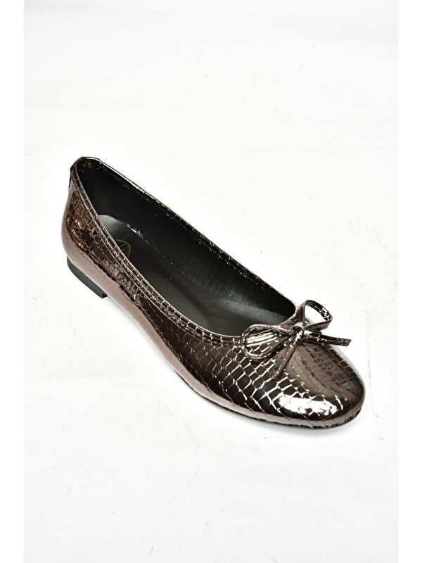 Fox Shoes Gri Fox Shoes Babet S7260563 Kadın