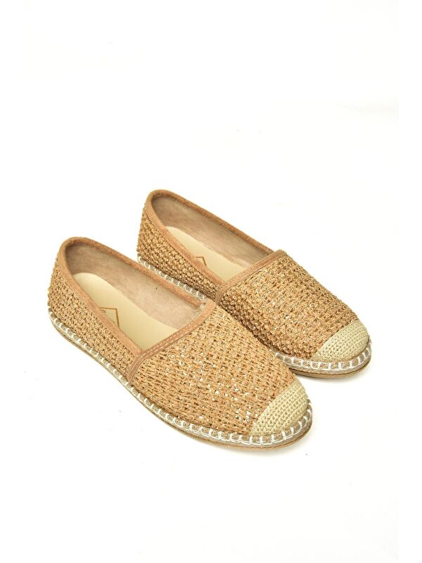 D280250017 Altın Kadın Ayakkabı - Görsel 4