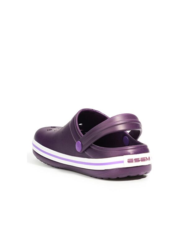 LOOP Kız Çocuk Mor / Beyaz Terlik - Görsel 3