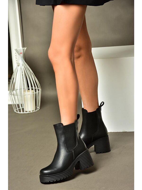 R9960200 Siyah Kadın Bot - Görsel 4