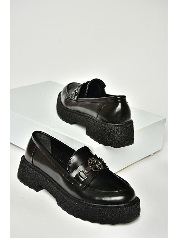 T9961912 Siyah Kadın Ayakkabı - Görsel 5