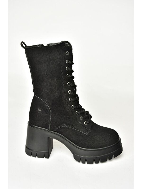 T9735590 Siyah Kadın Bot - Görsel 2