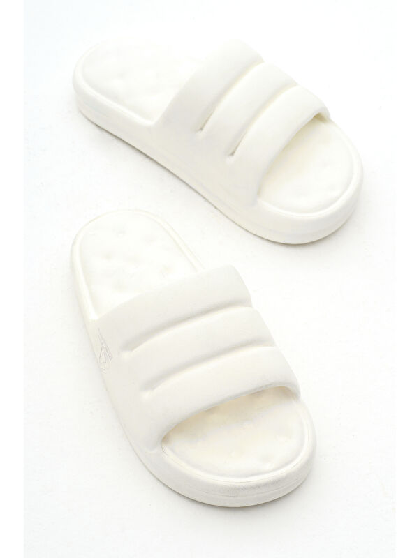 Tonny Black Yeşil Tonny Black Rahat Kalip Kadın Dilimli Model Önü Açık Eva Terlik