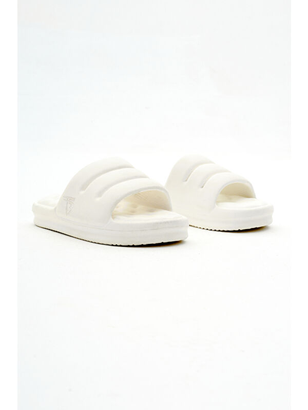 Tonny Black Yeşil Tonny Black Rahat Kalip Kadın Dilimli Model Önü Açık Eva Terlik