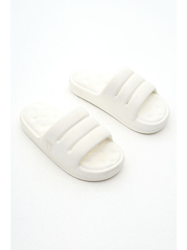 Tonny Black Yeşil Tonny Black Rahat Kalip Kadın Dilimli Model Önü Açık Eva Terlik