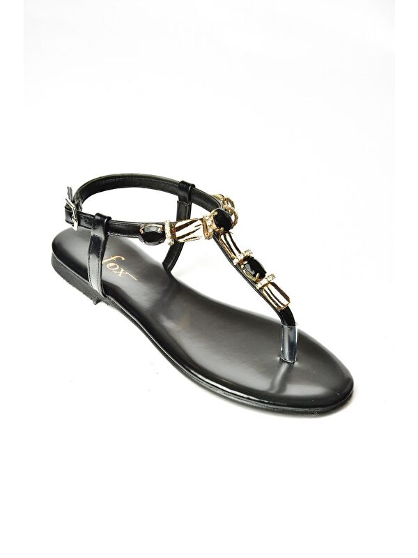 S2720961 Siyah Kadın Sandalet - Görsel 3