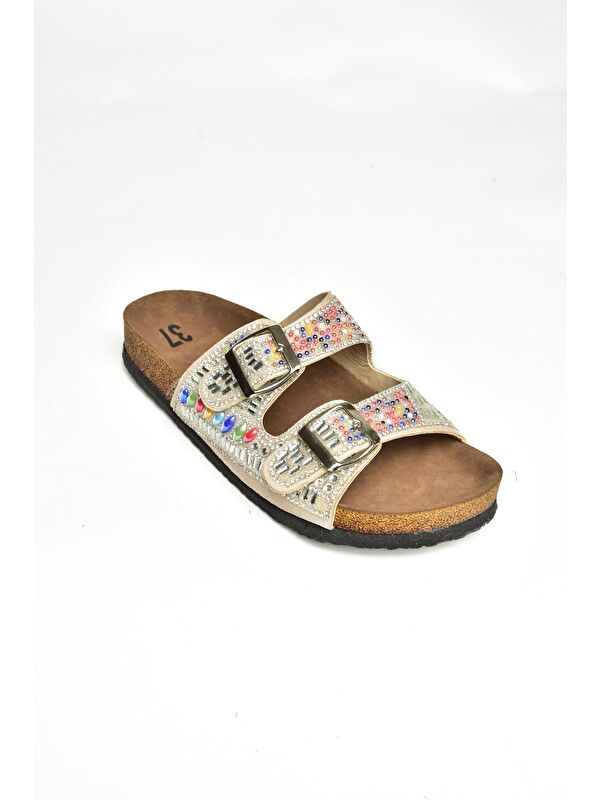 S7775283 Bej Kadın Terlik - Görsel 3