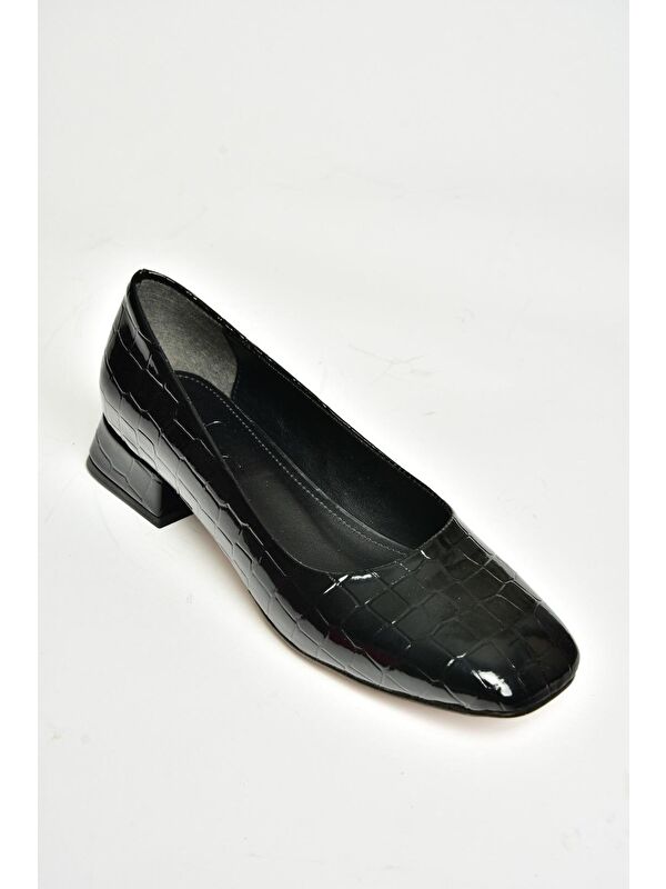 T5901226 Siyah Kadın Topuklu Ayakkabı - Görsel 3