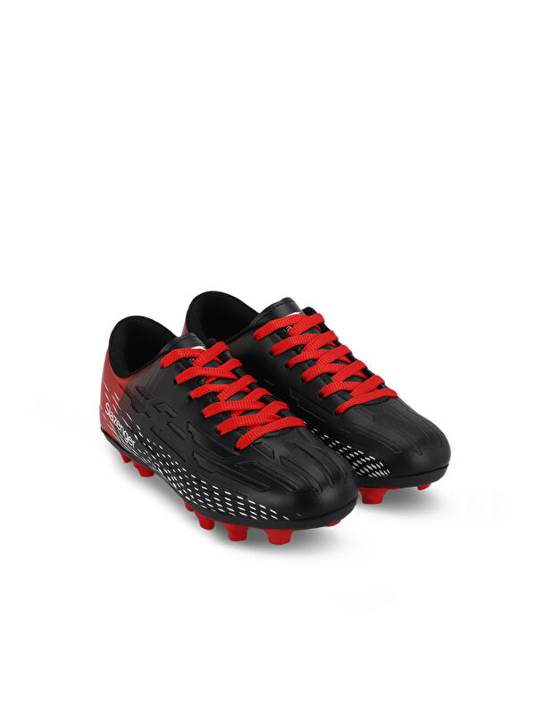 SCORE I KRP Erkek Çocuk Futbol Ayakkabı Siyah / Kırmızı - Görsel 3