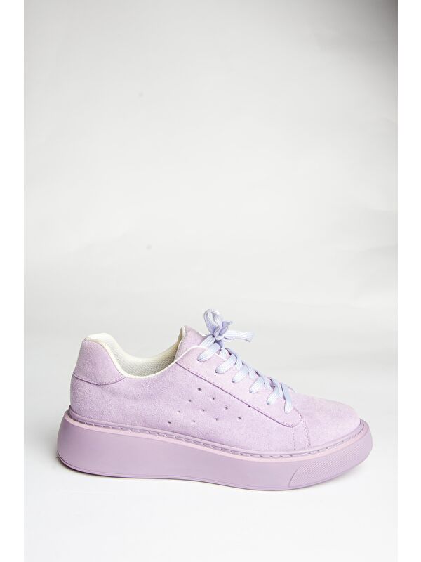P6020450 Lila Kadın Sneakers - Görsel 2