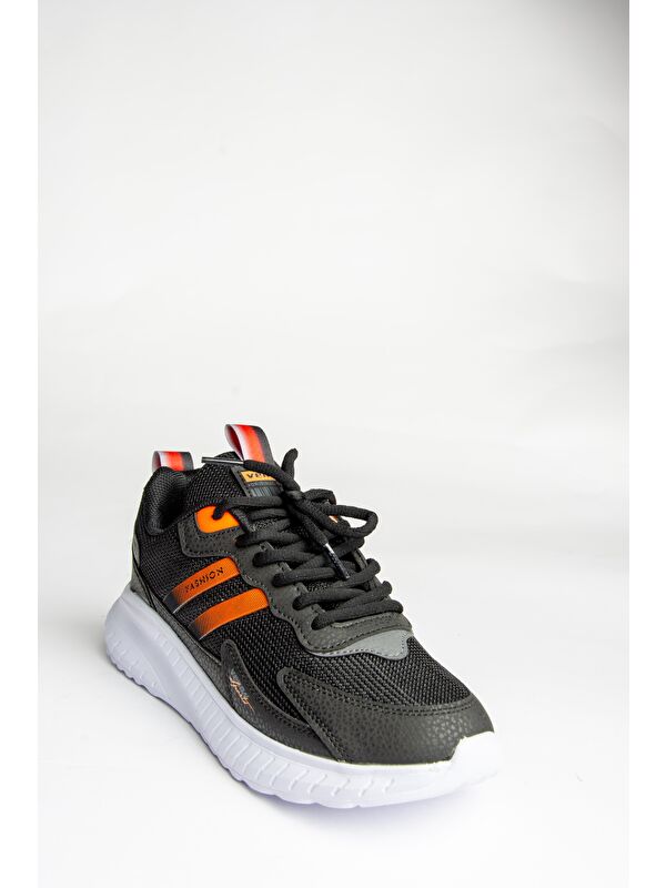 U7020015 Siyah Kadın Sneakers - Görsel 3