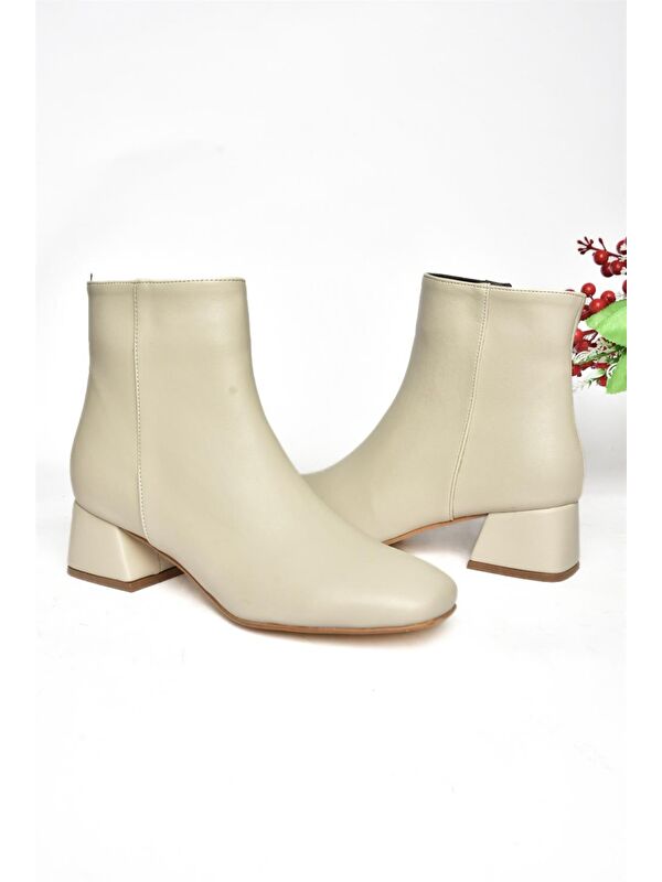 R6540124 Bej Kadın Bot - Görsel 8