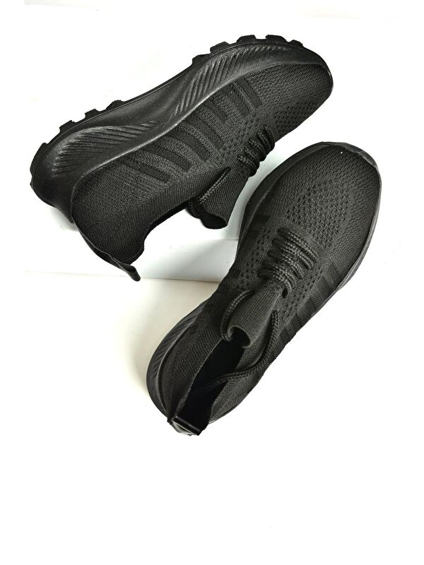 U2390040 Siyah Kadın Sneakers - Görsel 3
