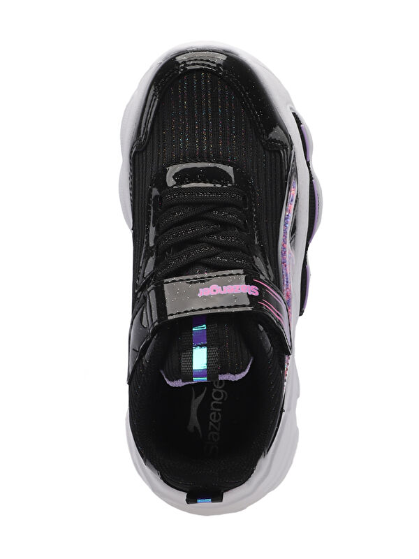 NOBLE I Kız Çocuk Cırt Cırtlı Siyah Günlük Spor Ayakkabısı - Görsel 6